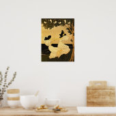 アールヌーボー- Jugend ポスター (キッチン)