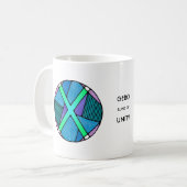 アールヌーボーGebo Rune Mug – 寛大さ！ コーヒーマグカップ (正面左)