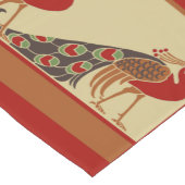 アールヌーボーPeacocks 14インチX 72インチテーブルランナー ショートテーブルランナー (コーナー)