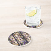 アールヌーボーTiffanyのステンドグラスのコースター コースター (側面)