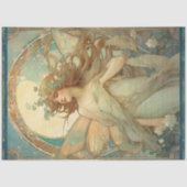 アールヌーヴォレディーフェアリーアルフォンスムチャエフエメラ 薄葉紙 (正面)