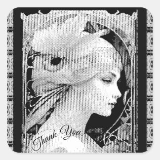 アールヌーヴォー スクエアシール