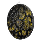 アールヒョウの毛皮 ダーツボード (正面右)