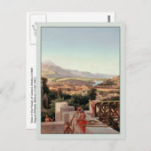 アールボーンによるギリシャの花威厳があるの見解 ポストカード (正面/裏面)