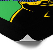 アールポップ・アートのアブラハムリンカーン ポスター (角)