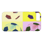 アールポップ・アートのサッカーボールiPhone 7ケース Case-Mate iPhoneケース (裏面(横))
