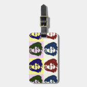 アールポップ・アートのジェロニモ ラゲッジタグ (正面縦)