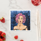 アールポップ・アートのスペシャルタイムカクテルナプキンス スタンダードカクテルナプキン (インサイチュ)