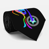 アールポップ・アートのトバイクタイ ネクタイ (ロール)