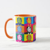 アールポップ・アートのト・トランプ マグカップ (左)