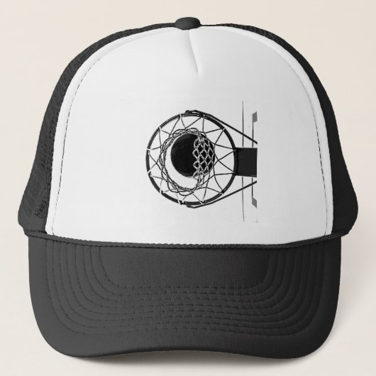 アールポップ・アートのバスケットボール キャップ (正面)