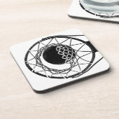 アールポップ・アートのバスケットボール コースター (左側)