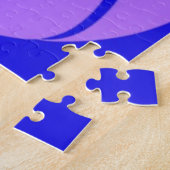 アールポップ・アートのバスケットボール ジグソーパズル (側面)