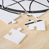 アールポップ・アートのバスケットボール ジグソーパズル (側面)