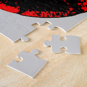 アールポップ・アートのバスケットボール ジグソーパズル (側面)