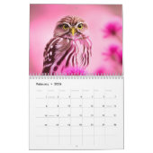 アールポップ・アートのバーズ第3巻コッカティエ鮮やかルハミングバード カレンダー (2月 2026)