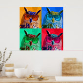 アールポップ・アートのフウ ポスター (キッチン)