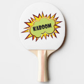 アールポップ・アートのポウカボム 卓球ラケット (裏面)