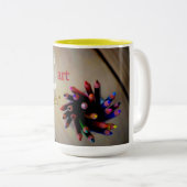 アールマグカップのない地球 ツートーンマグカップ (正面右)