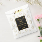 アールモダンデコ結婚式の引き出物バッグスウィートエンディング フェイバーバッグ (封をした状態)