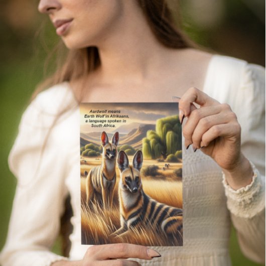 アール威厳のあるドルフデュオインメドウ ポストカード