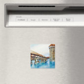 アール素晴らしズの絵画カペルブルケ マグネット (インサイチュ (食洗機))