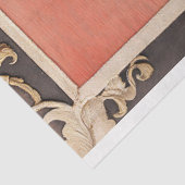 アール縁どポピーフラワーテクスチャード効果抽象芸術 薄葉紙 (詳細)