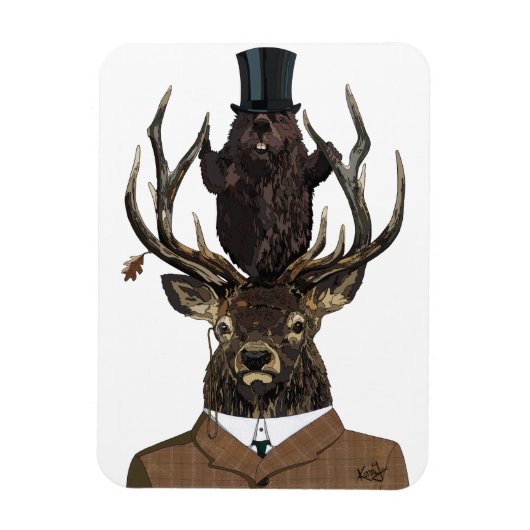 アール&カウンシル マグネット (縦)