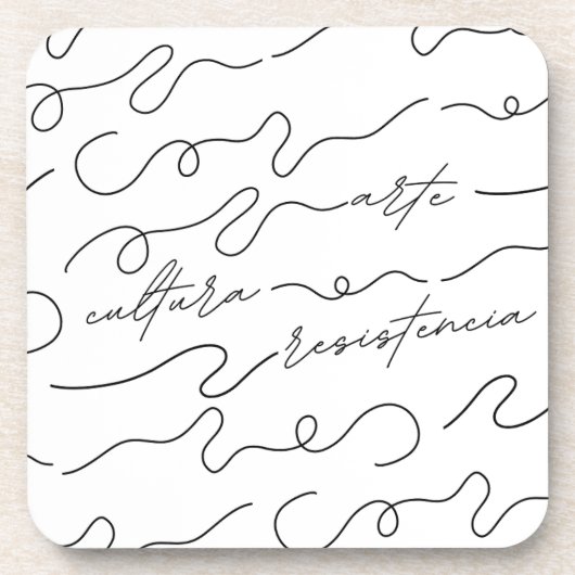 アール、カルチュラ、レジテンシア コースター (正面)