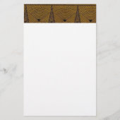 アール・デコスタイル 便箋 (正面)