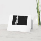 アール・デコ ラッセル・パターソン サンキューカード (裏面)