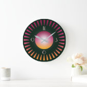 アール・デコ ラージ壁時計 (ホーム)