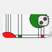 アール・デコ iPhoneケース (裏面横)