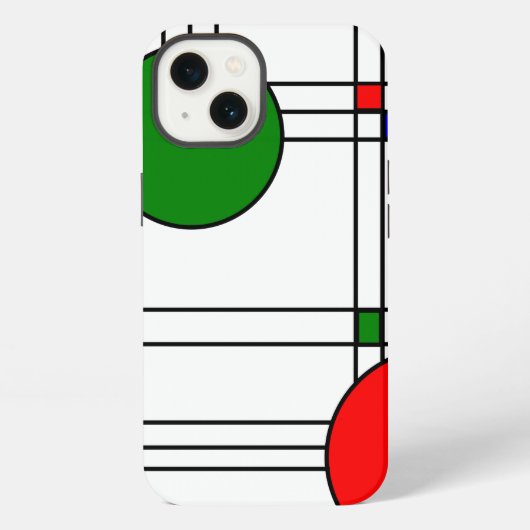 アール・デコ iPhoneケース (裏面)