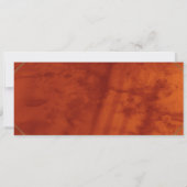 アール・デコPROMのチケット、革贅沢 招待状 (裏面)