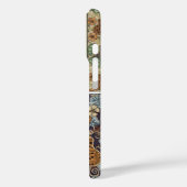 アール・ヌーボー様式のヴィンテージ花卉芸術 野菜、カボチャ Case-Mate iPhoneケース (裏面 / 左)