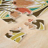 アール・ヌーボー・パターン #11 ジグソーパズル (側面)