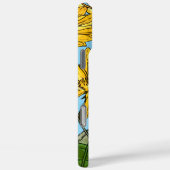 アール・ヌーヴォーのひまわり Case-Mate iPhoneケース (裏面 / 右)