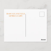 アール・ヌーヴォーの黄金の淑女 ポストカード (裏面)