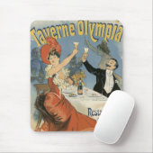アール・ヌーヴォーのTaverne Olympia Restaurant マウスパッド (マウス)