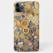 アール・ヌーヴォー様式の優雅な芸術的フラワー柄 Case-Mate iPhoneケース (裏面)