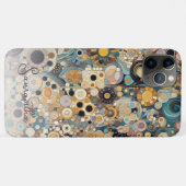 アール・ヌーヴォー様式の花のデザイン Case-Mate iPhoneケース (裏面(横))