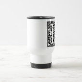 アール・ヌーヴォー様式のBのモノグラム トラベルマグ (中央)