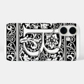 アール・ヌーヴォー様式のBのモノグラム Case-Mate iPhoneケース (裏面 (横))