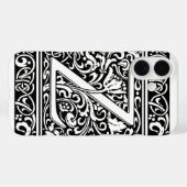 アール・ヌーヴォー様式のZモノグラム 中世風 Case-Mate iPhoneケース (裏面 (横))