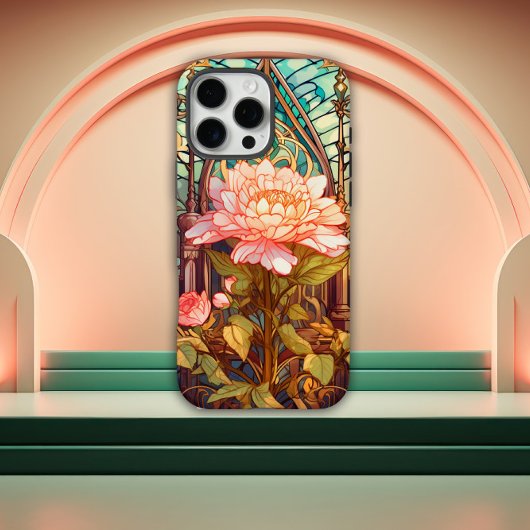 アール・ヌーヴォー風の花柄デザイン Case-Mate iPhoneケース