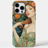 アール・ヌーヴォー風の高級iPhoneアクセサリー Case-Mate iPhoneケース (裏面)