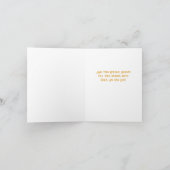 アール・ヌーヴォー ウィリアム・モリス レトロクリスマスカード サンキューカード (内部)