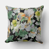 アール・ヌーヴォー ガーデン ミューズ デザイン クッション (正面)