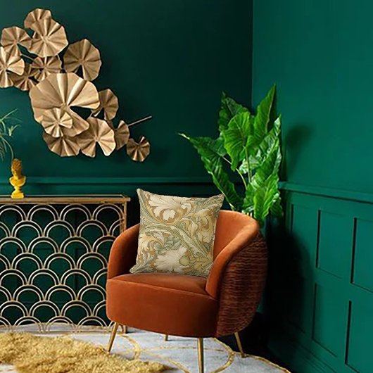 アール・ヌーヴォー ガーデン ミューズ デザイン クッション